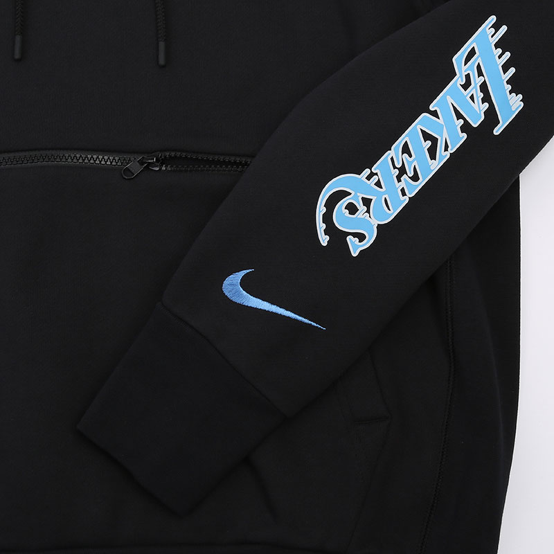 Мужская толстовка Nike NBA Los Angeles Lakers Courtside Hoodie (CN1812-010)  - цена, описание, фото 3